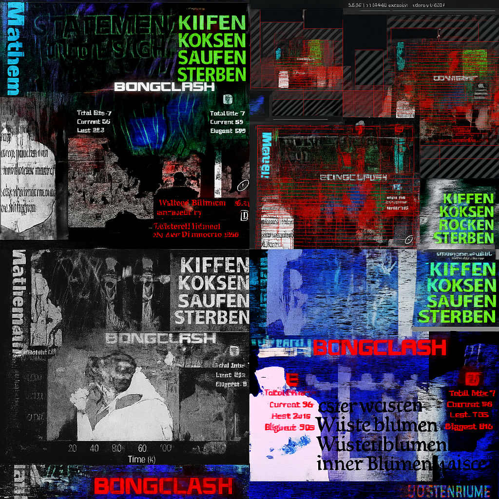 Unbenutztes Cover 9 Erste Collage