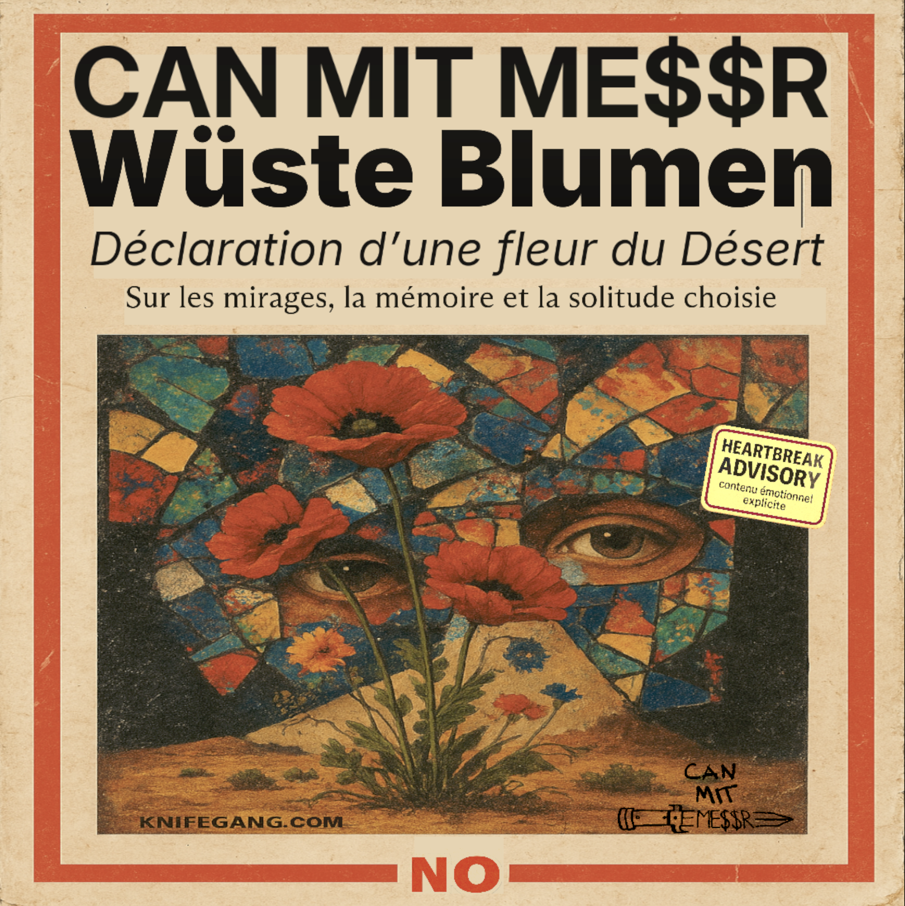 erste Version des fleurs du mal mockup covers, kurzzeitig als cover gedient